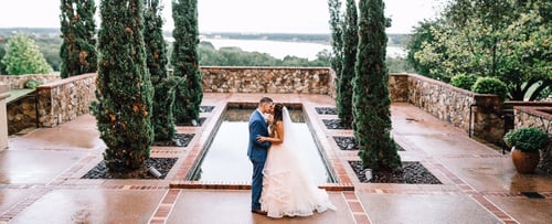 Ashley and Kevin at Reflection Pond