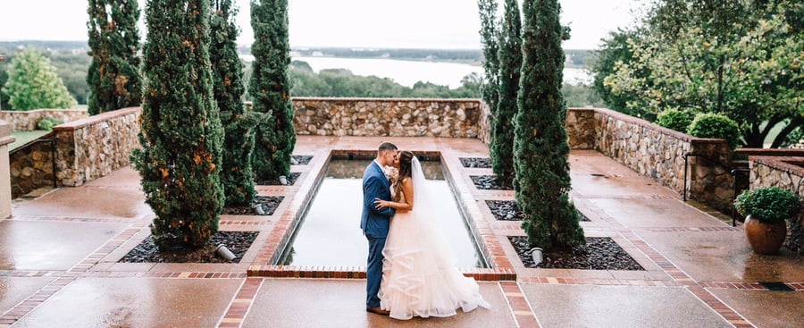Ashley and Kevin at Reflection Pond
