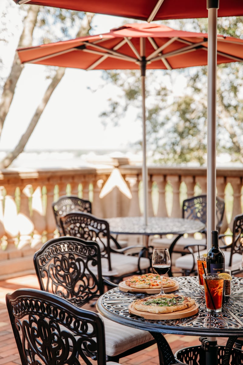 Bella Collina Clubhouse Outdoor Dining Patio