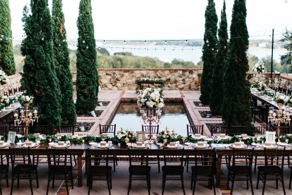 Reflection Pool Wedding at Bella Collina