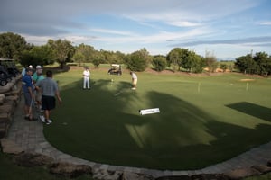 Bella Collina Golf Putting green practice 
