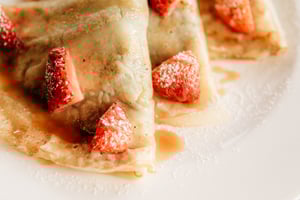 Nutella Banana Crepes