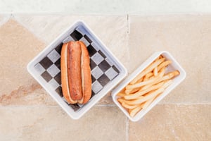 All Beef Hot Dog
