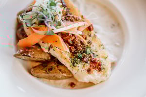 Pan Roasted Seabass