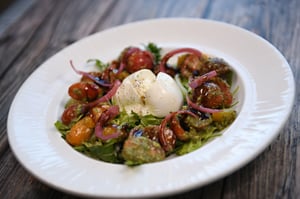 Burrata & Tomato Salad
