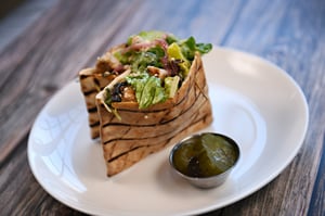 Greek Chicken Pita