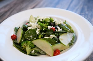 Sweet Apple and Broccoli Salad