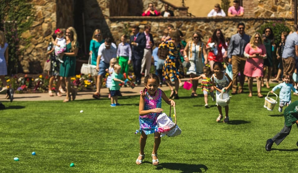 Bella Collina Easter Brunch Egg Hunt