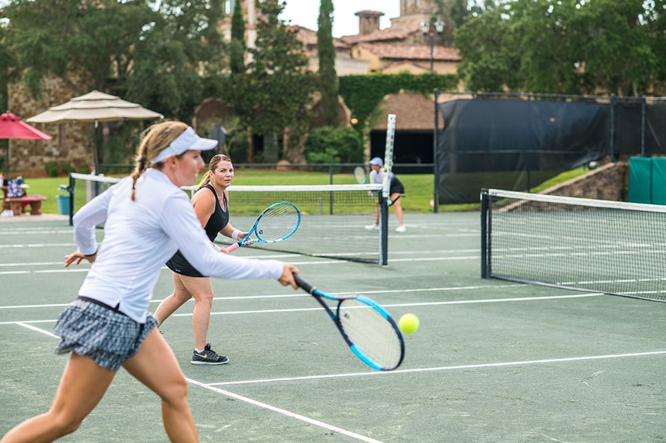 Tennis Courts - Bella Collina