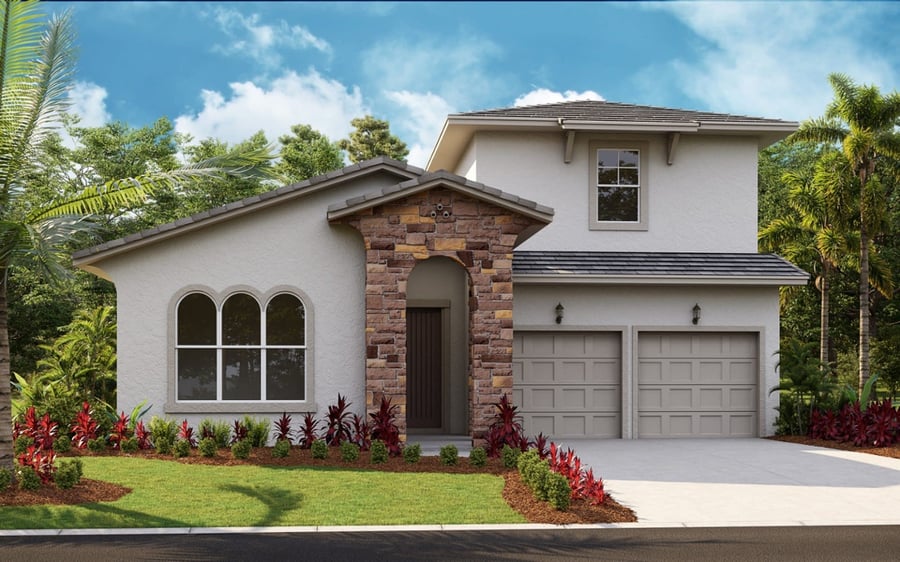 Dream Finders Homes Model Completed in Bella Collina