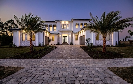 J. Drewes custom estate home at Bella Collina