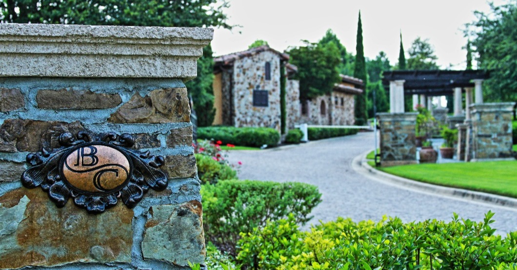 Bella Collina Entrance with Gate