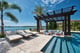 Vogel Building Group luxury home pool and lakefront outdoor living area at Bella Collina