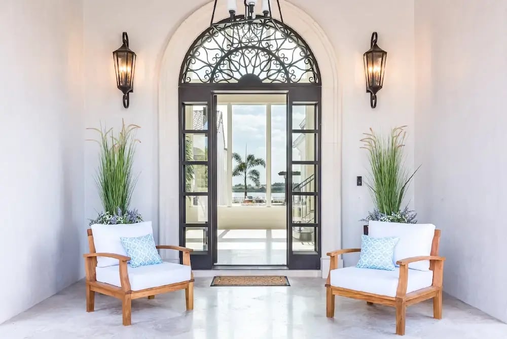 Entry way into home at Bella Collina