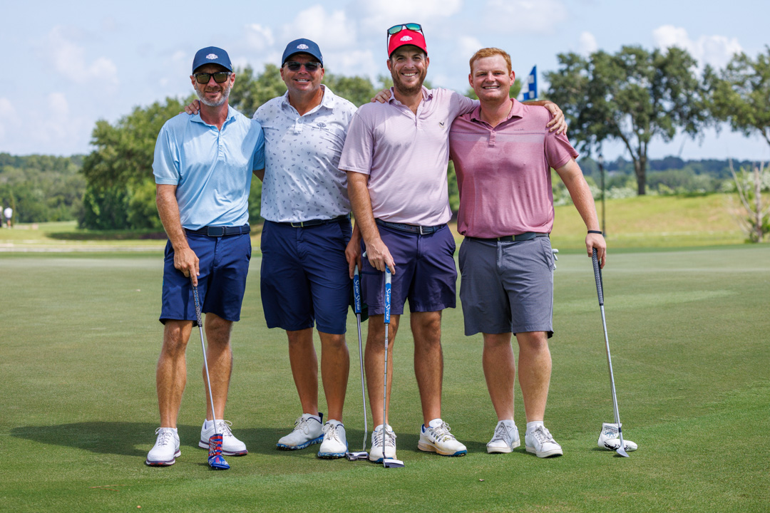 Golfers at member event at Bella Collina