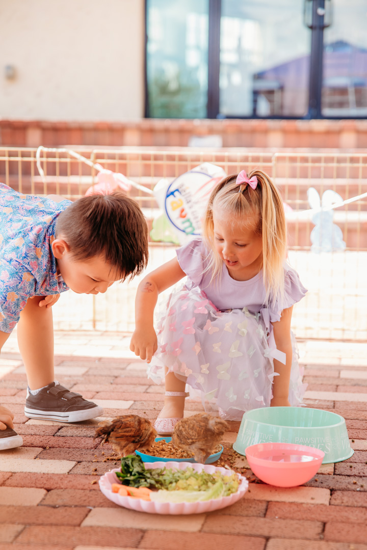 Children playing at Bella Collina member event