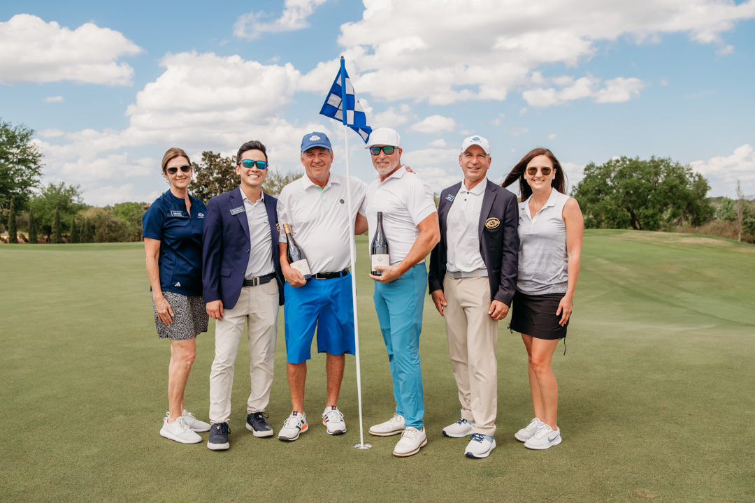 Bella Collina golf tournament winners posing