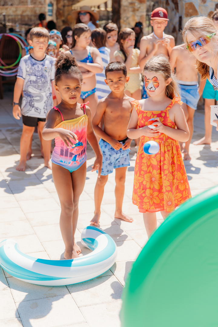Kids at La Piscina Pool Party