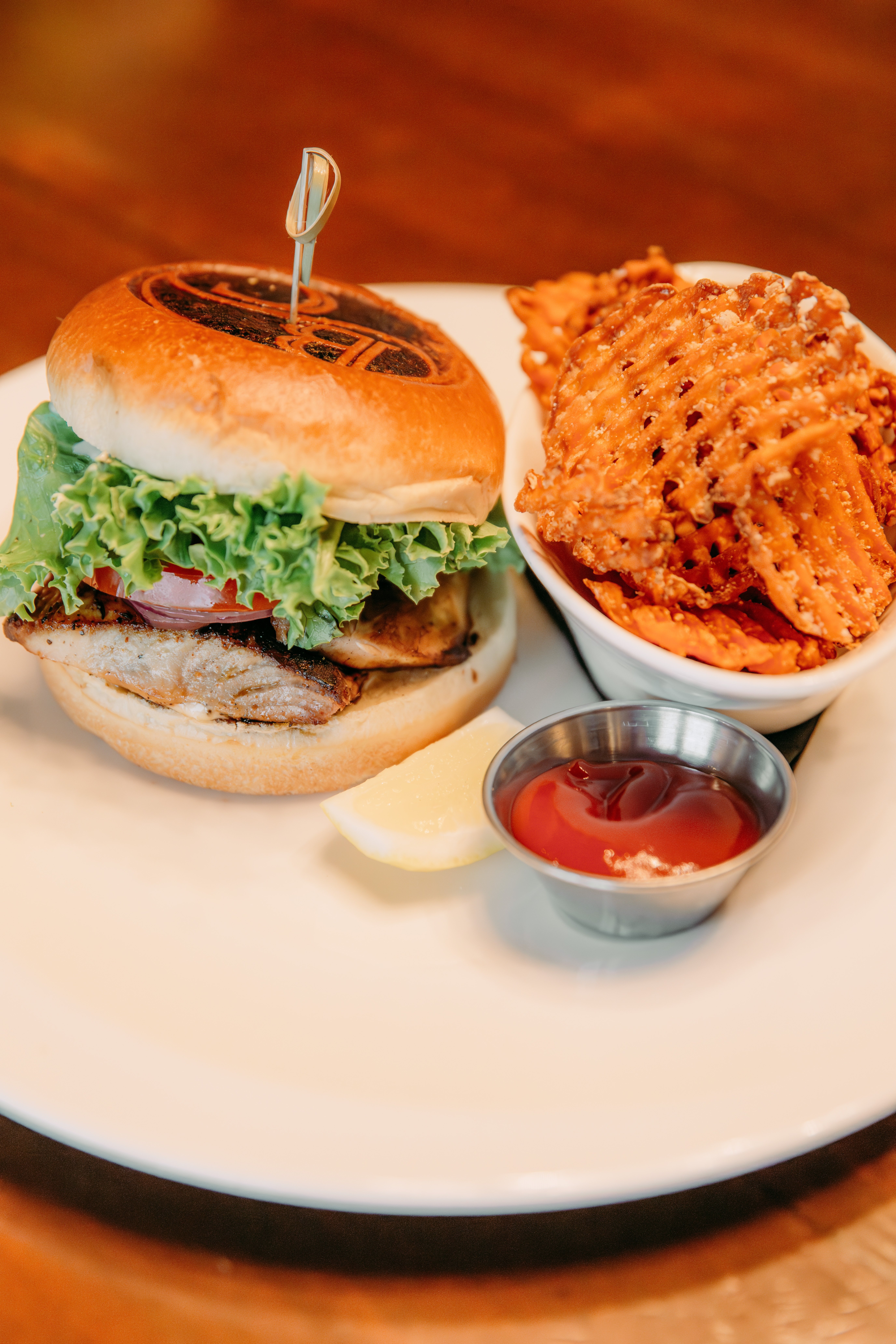 Blackened Mahi Sandwhich
