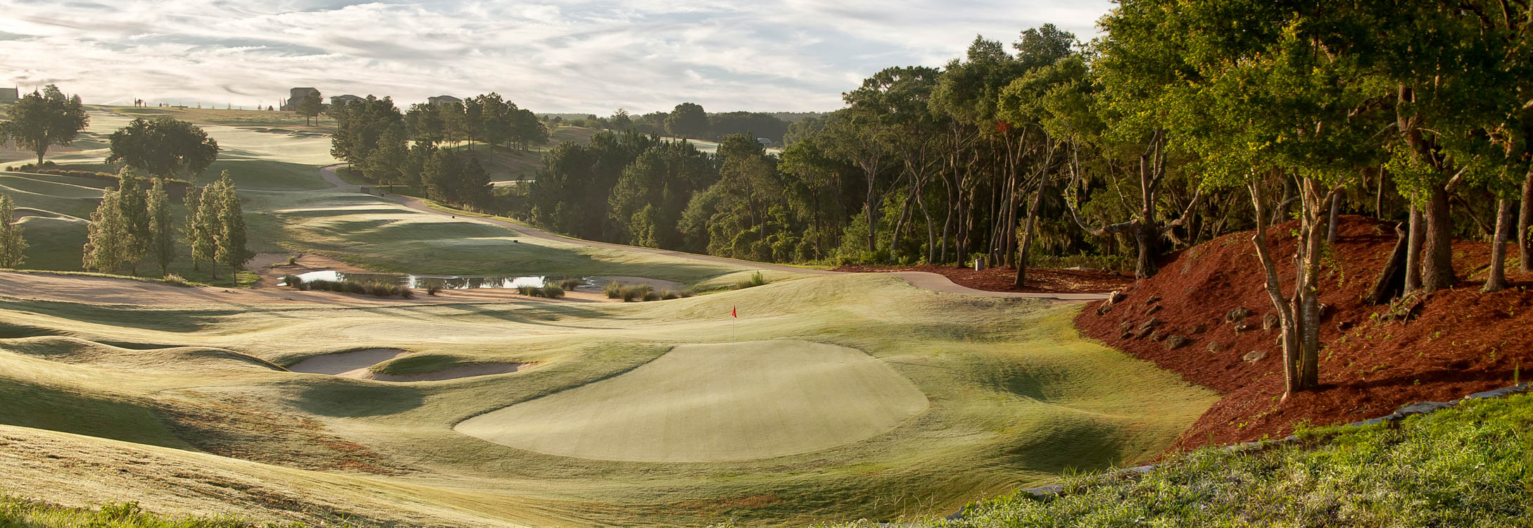 Golf Academy at Bella Collina - Hole 11 Looking Down Green