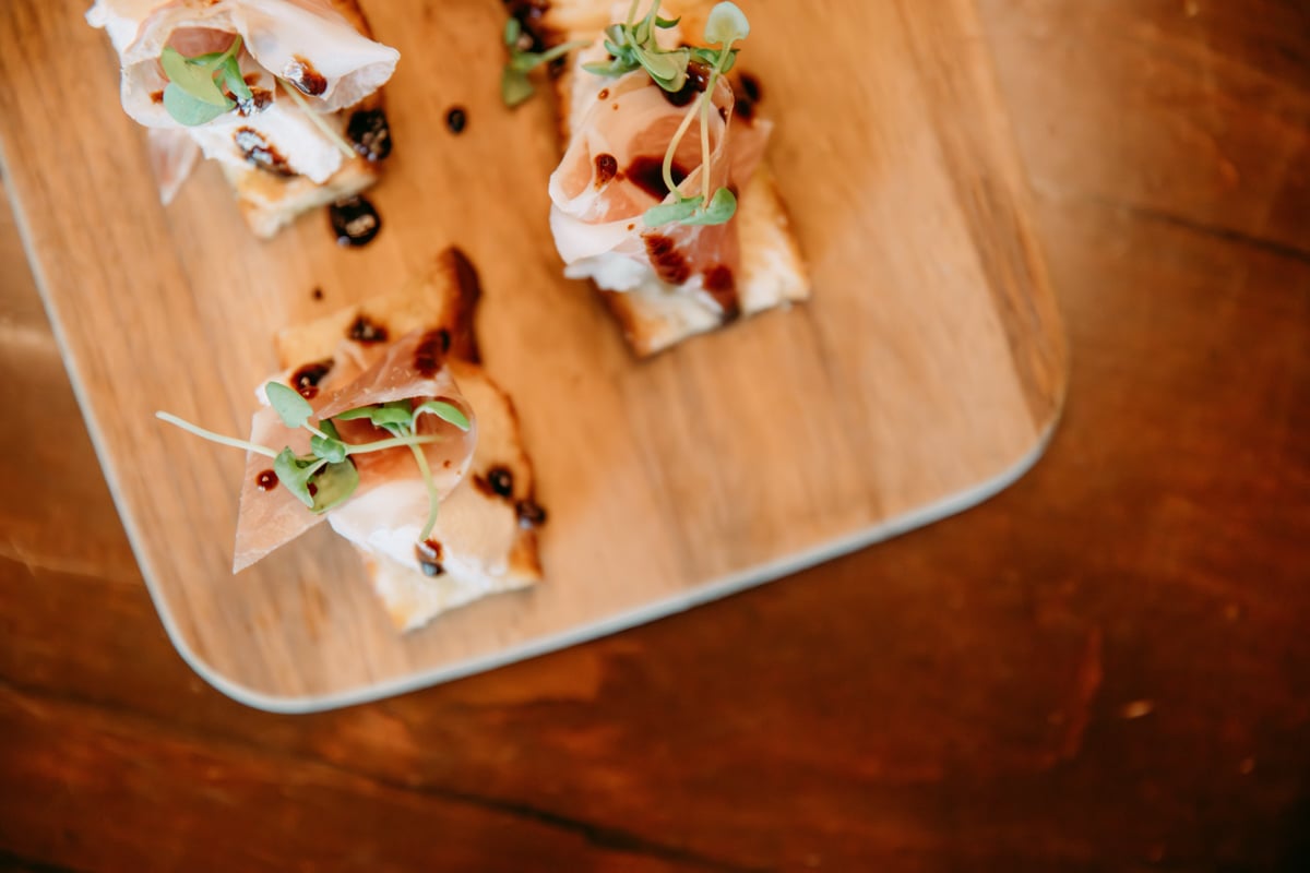 Focaccia Crostini