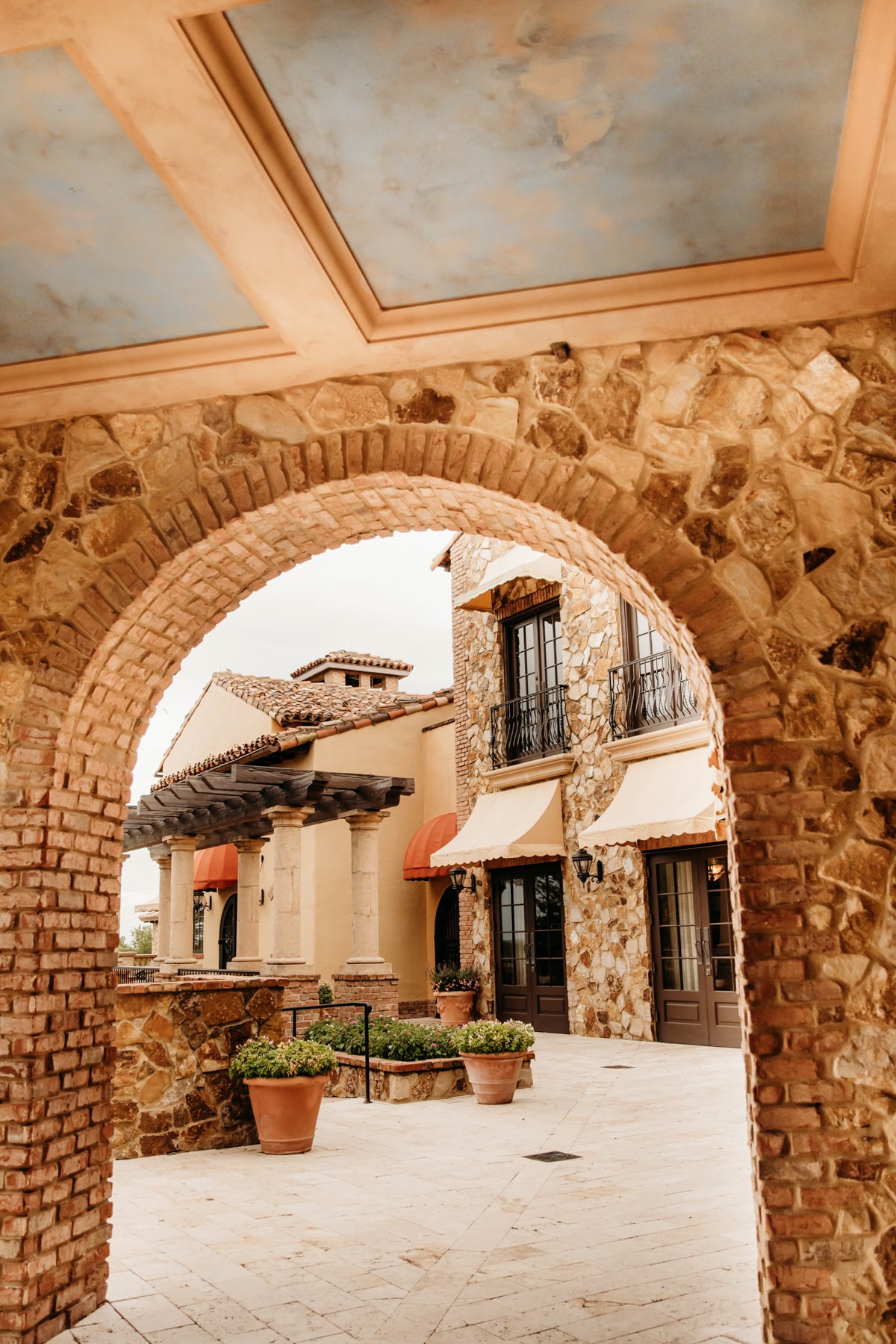 Exterior view of the Spa at Bella Collina