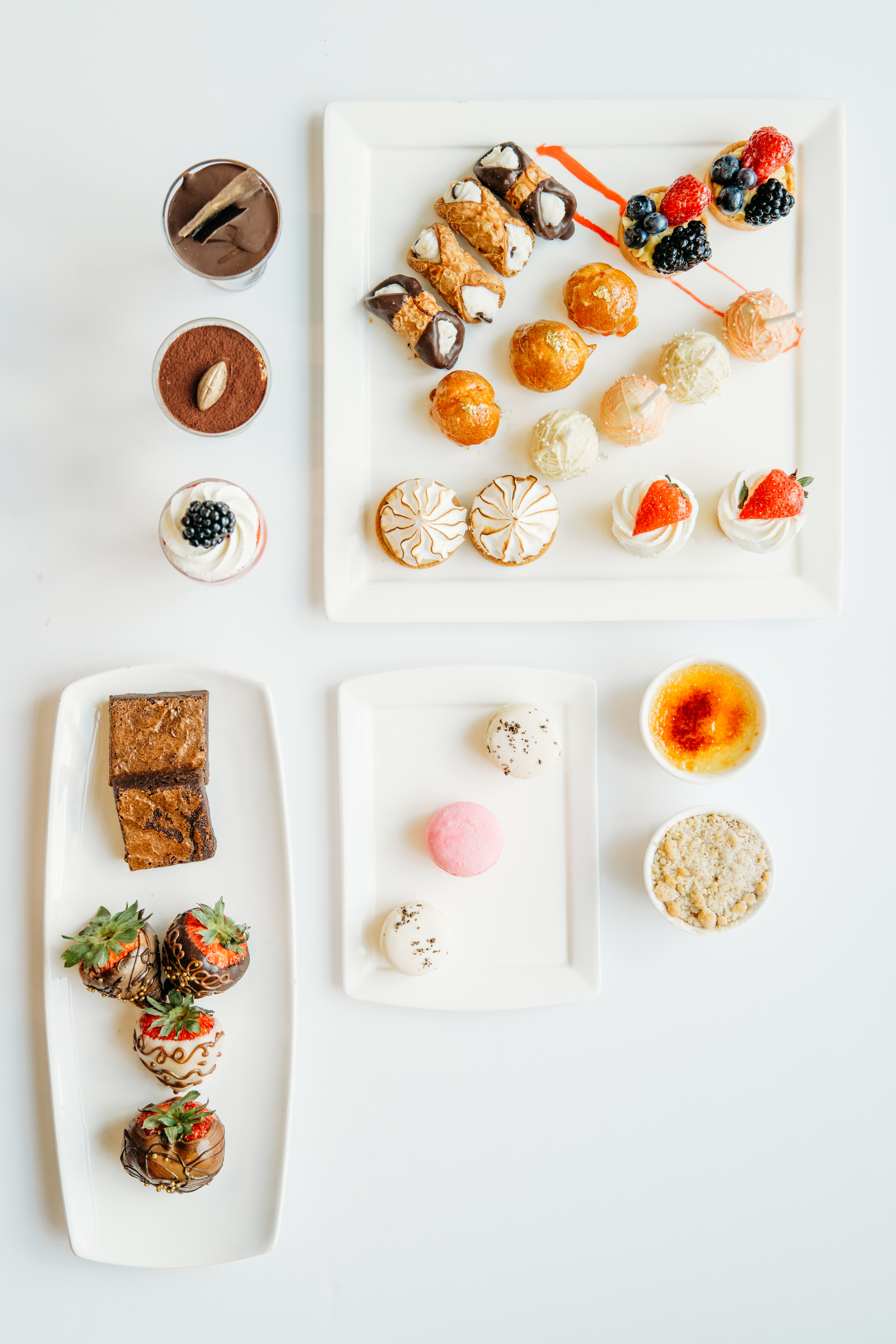 Assortment of Desserts at Bella Collina