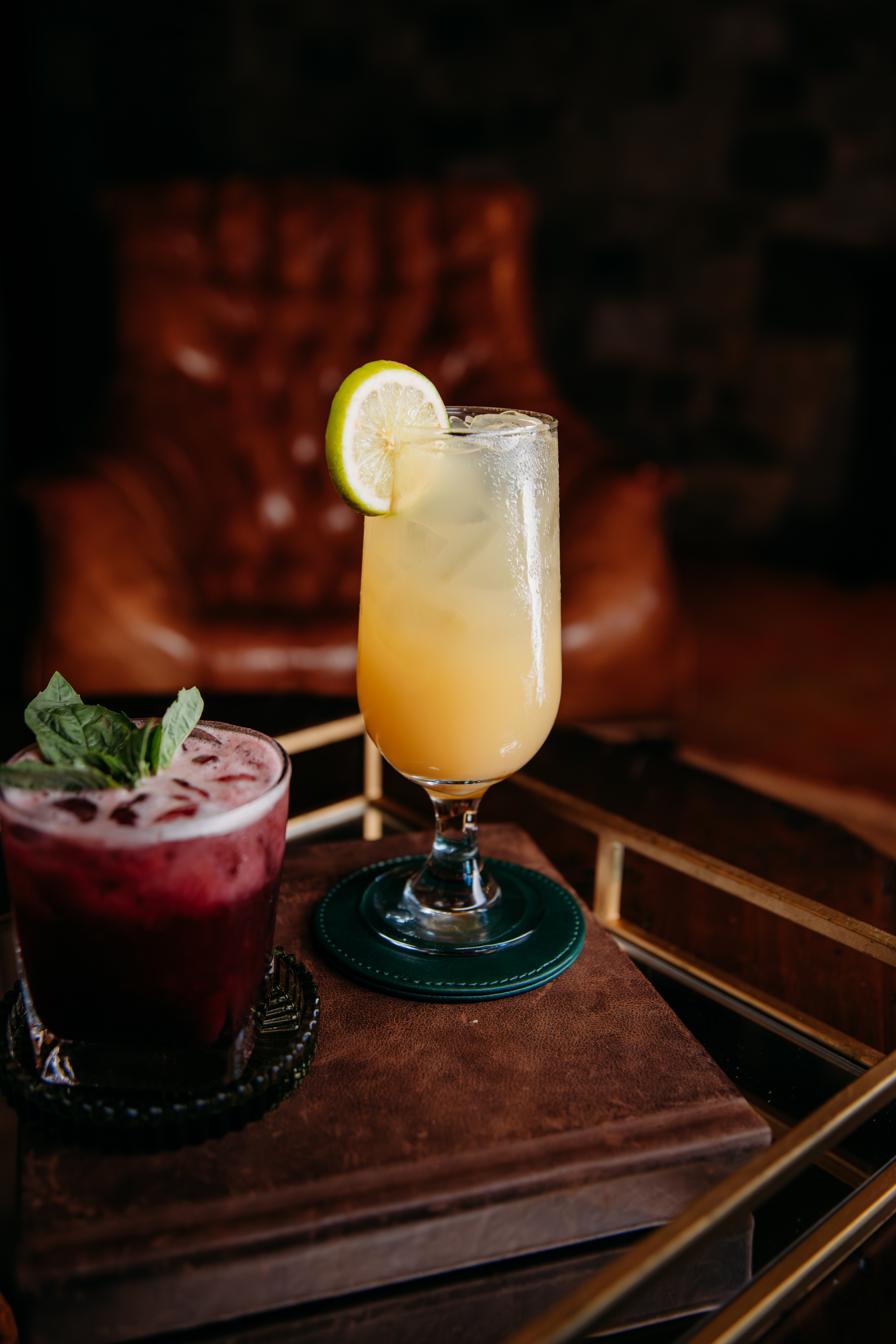 Pineapple Ginger Buck Mocktail at Bella Collina