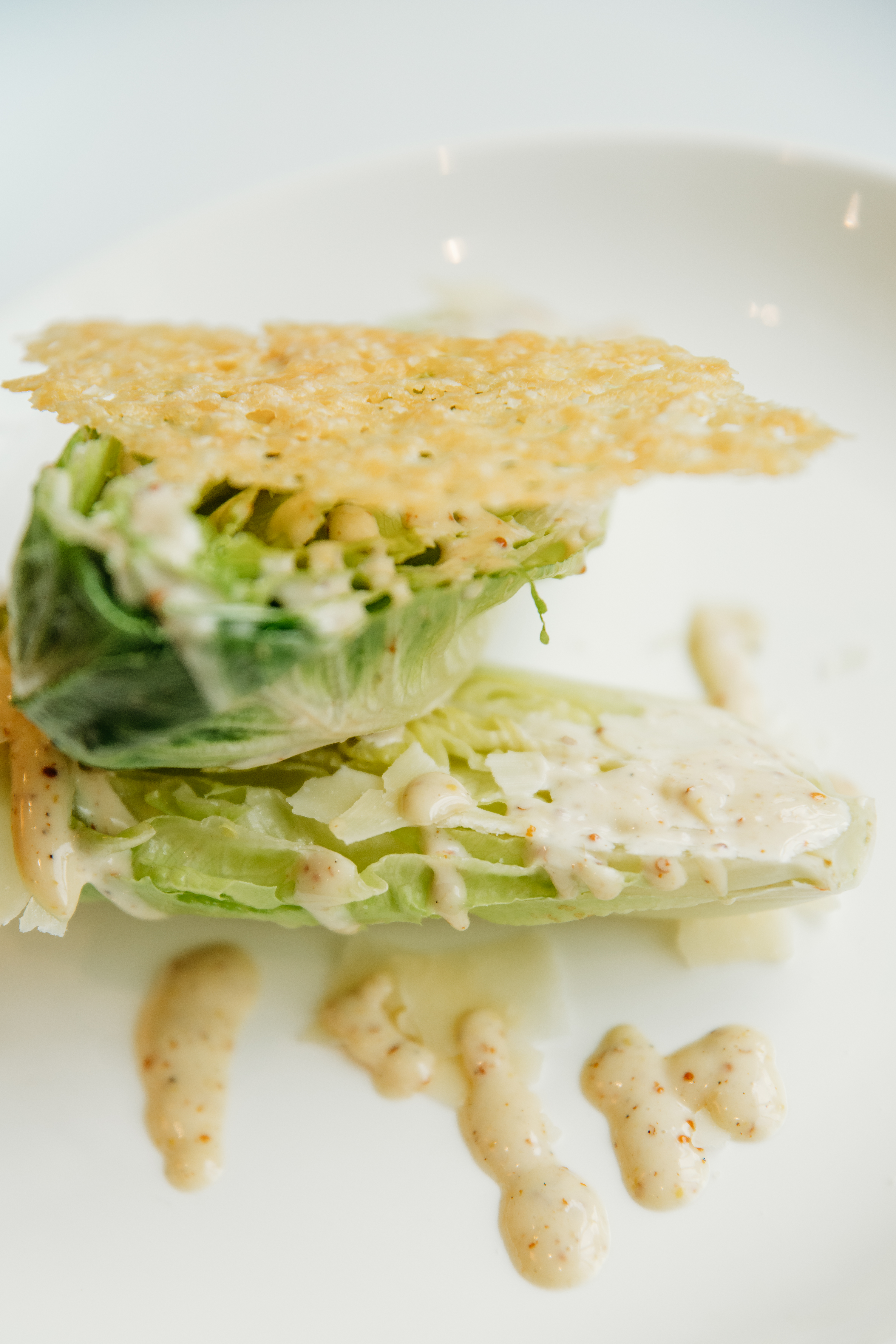 Traditional Caesar Salad with Aged Parmesan at Bella Collina 