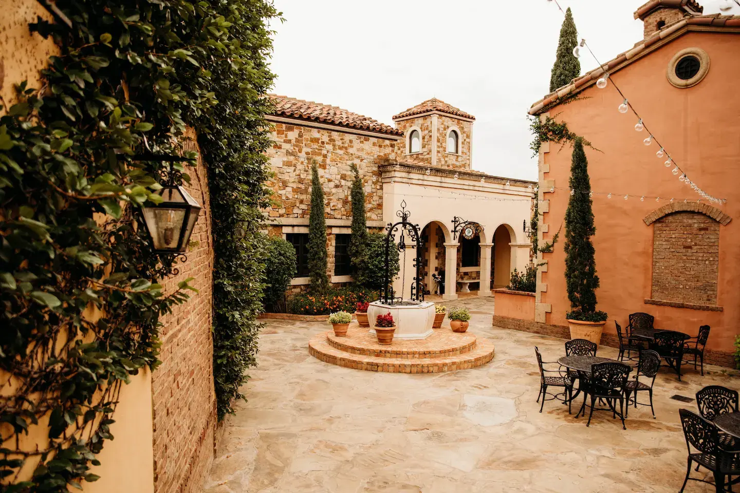 Courtyard at Bella Collina Clubhouse